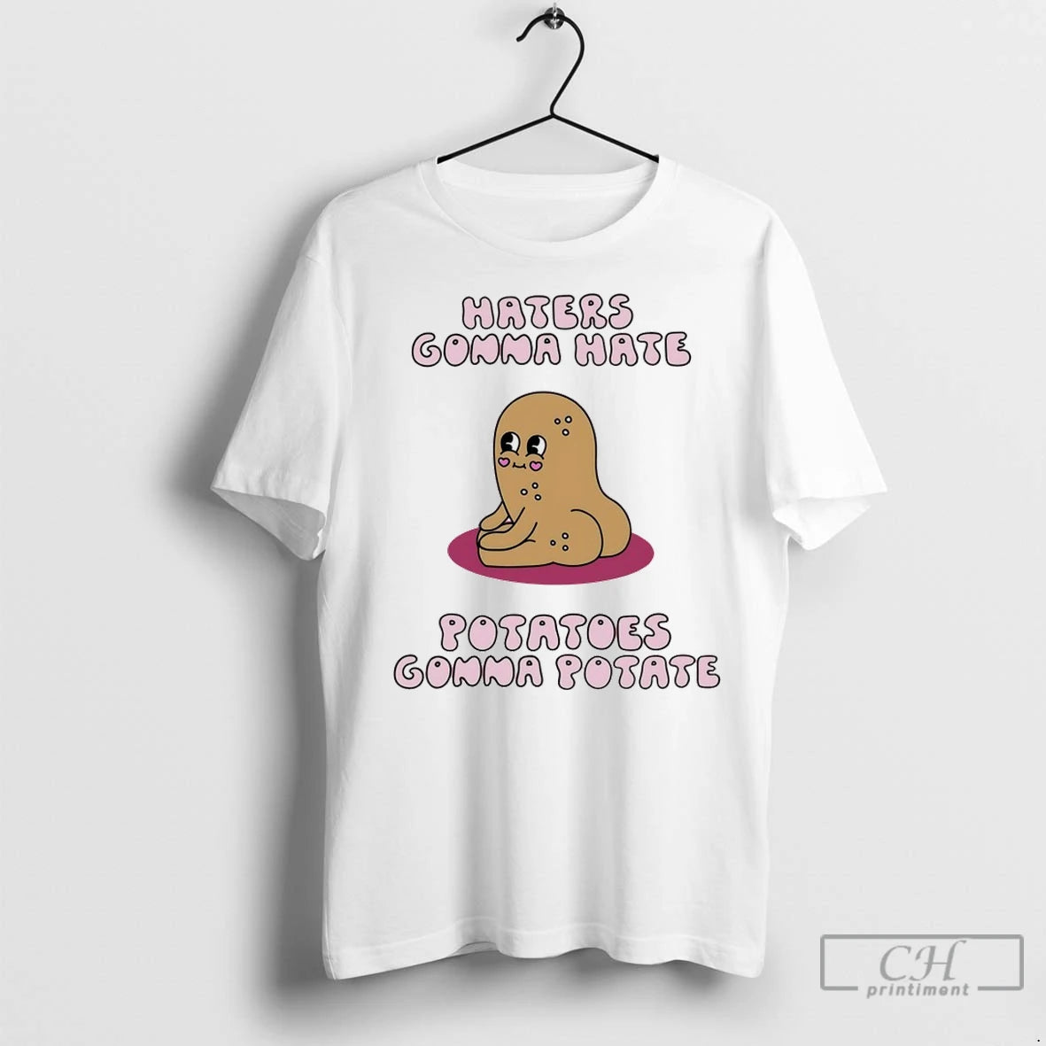 Premium Haters Gonna Hate Potatoes Gonna Potate Shirt Hoodie Sweatshirt | PurePodTees.com