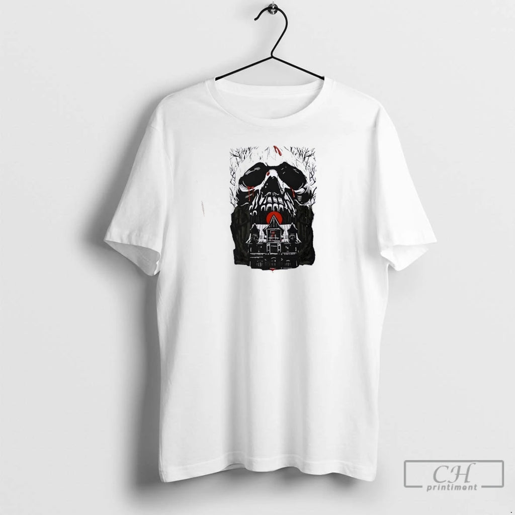 Premium Haunted Mansion Skull Gothic Horror House Shirt Hoodie Sweatshirt | PurePodTees.com
