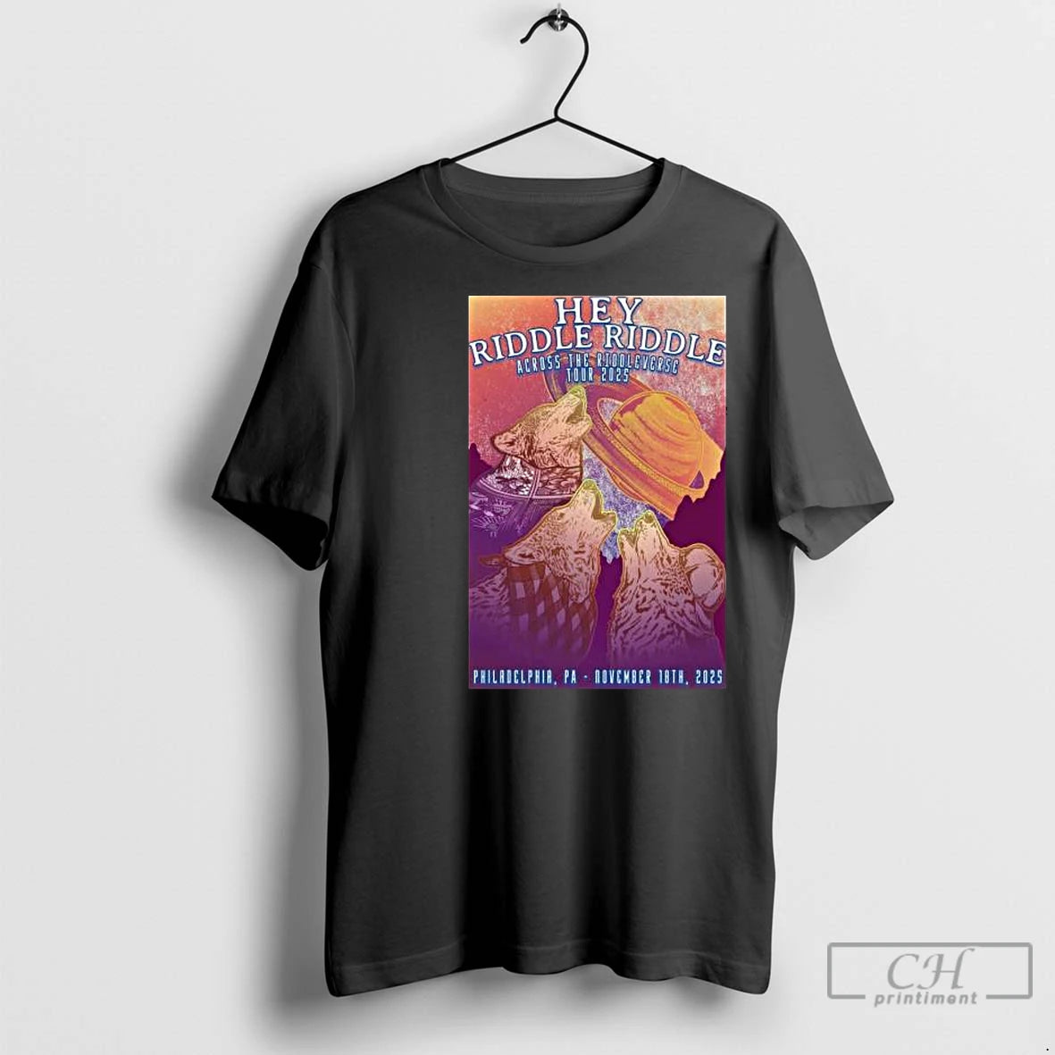Premium Hey Riddle Riddle City Winery Philadelphia Nov 18 2025 Circle Black Shirt Hoodie Sweatshirt | PurePodTees.com