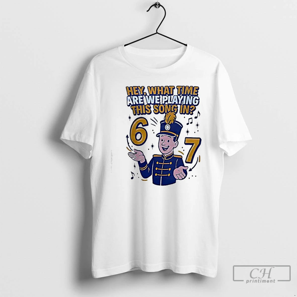Premium Hey What Time Are We Playing This Song In Pepwear Marching 6 7 Graphic Shirt Hoodie Sweatshirt | PurePodTees.com