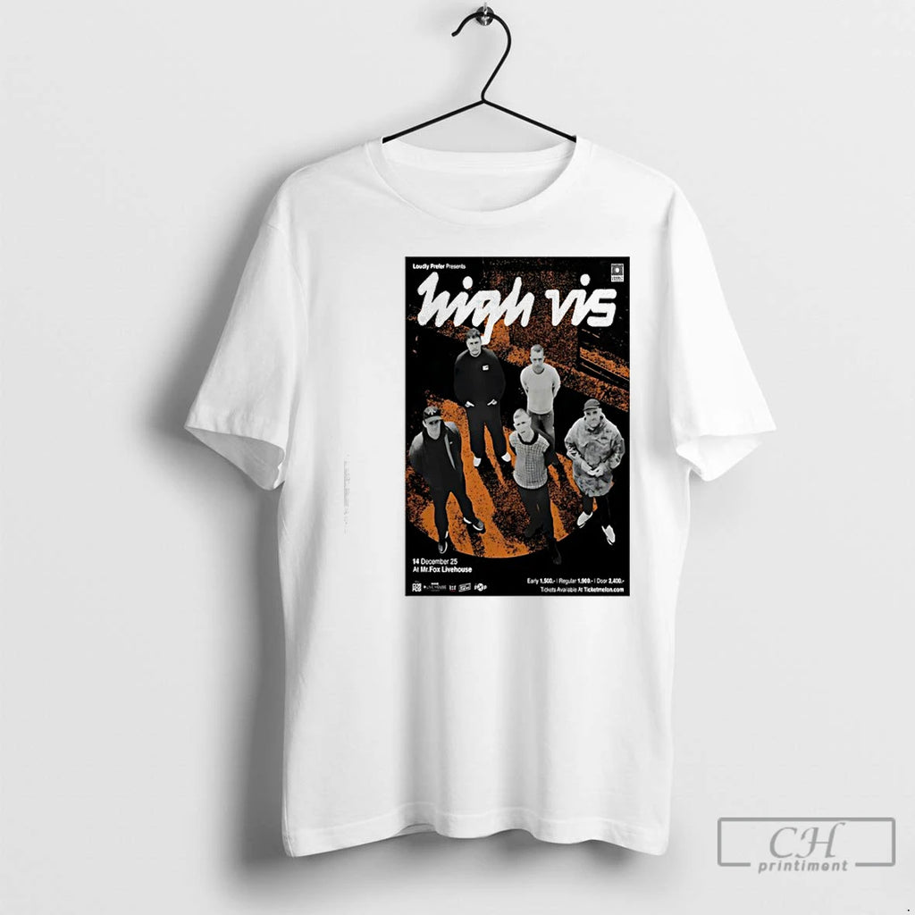 Premium High Vis Tour Mr Fox Livehouse 2025 Shirt Hoodie Sweatshirt | PurePodTees.com