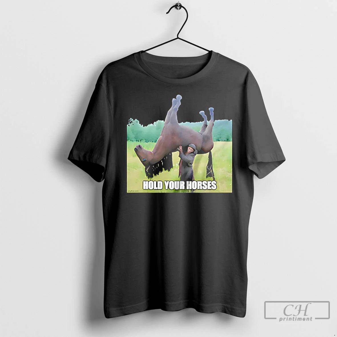 Premium Hold Your Horses Shirt Hoodie Sweatshirt | PurePodTees.com