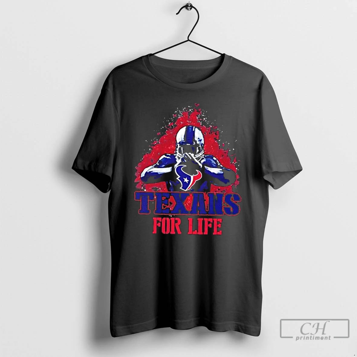 Premium Houston Texans Football For Life T Shirts Hoodie Sweatshirt | PurePodTees.com