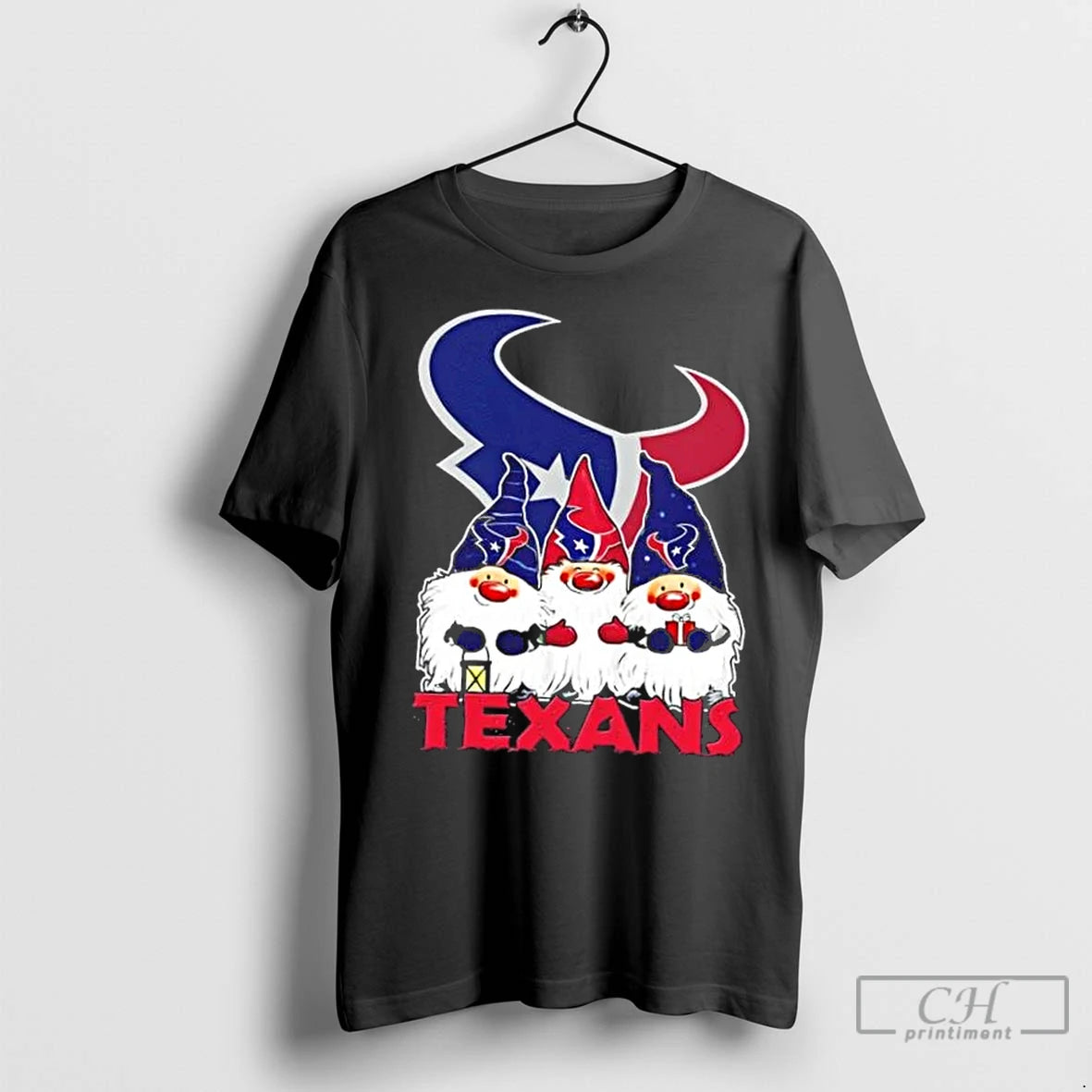Premium Houston Texans X Gnomes Xmas Christmas Shirt Hoodie Sweatshirt | PurePodTees.com