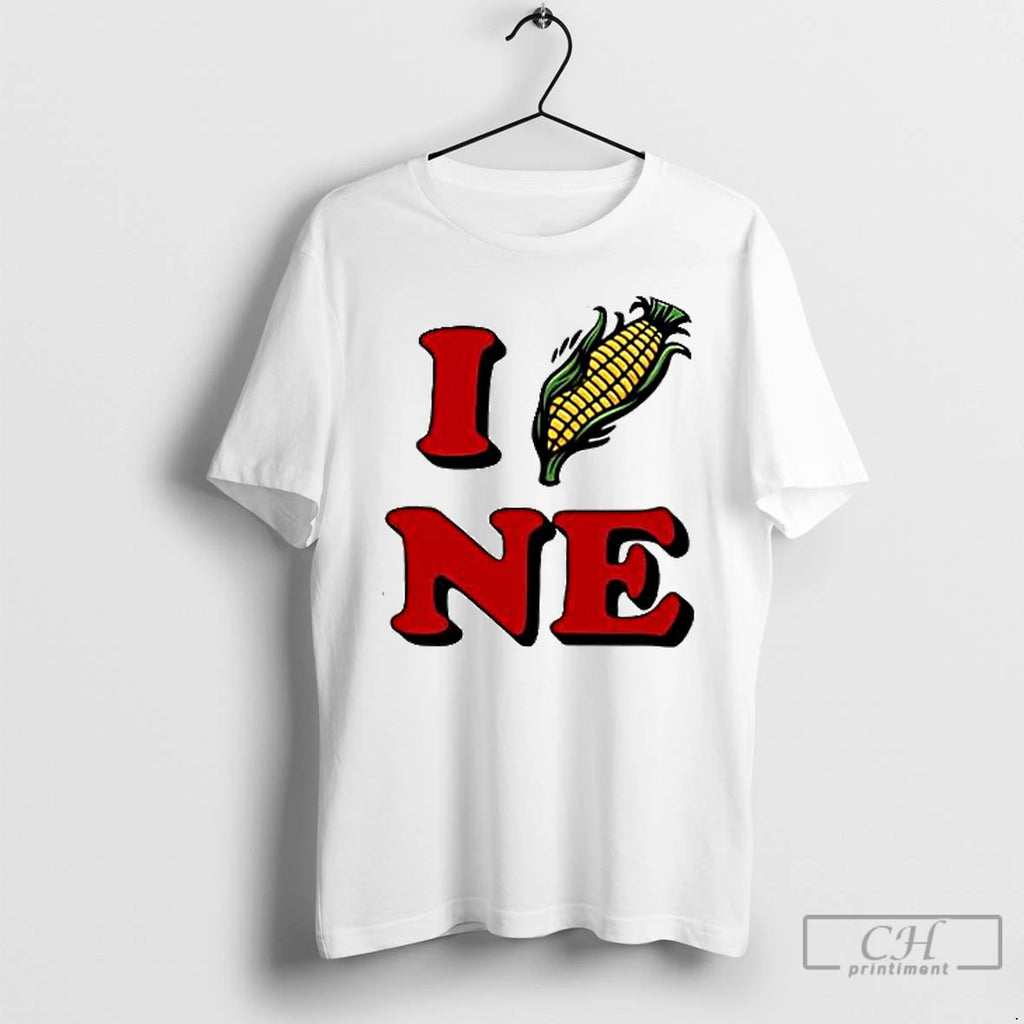Premium I Corn Ne Nebraska T Shirts Hoodie Sweatshirt | PurePodTees.com