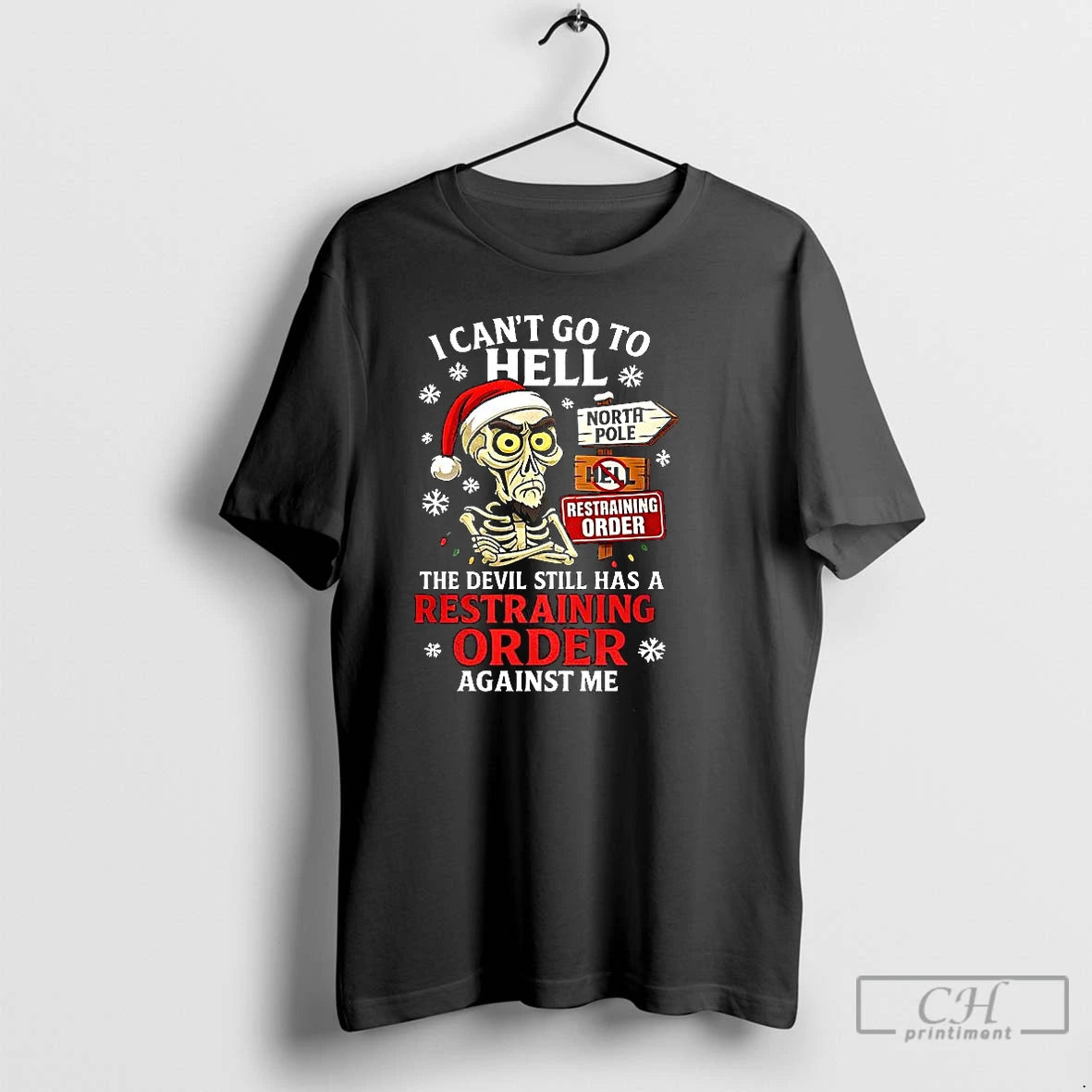 Premium I Cant Go To Hell The Devil Still Has A Restraining Order Against Me Shirt Hoodie Sweatshirt | PurePodTees.com
