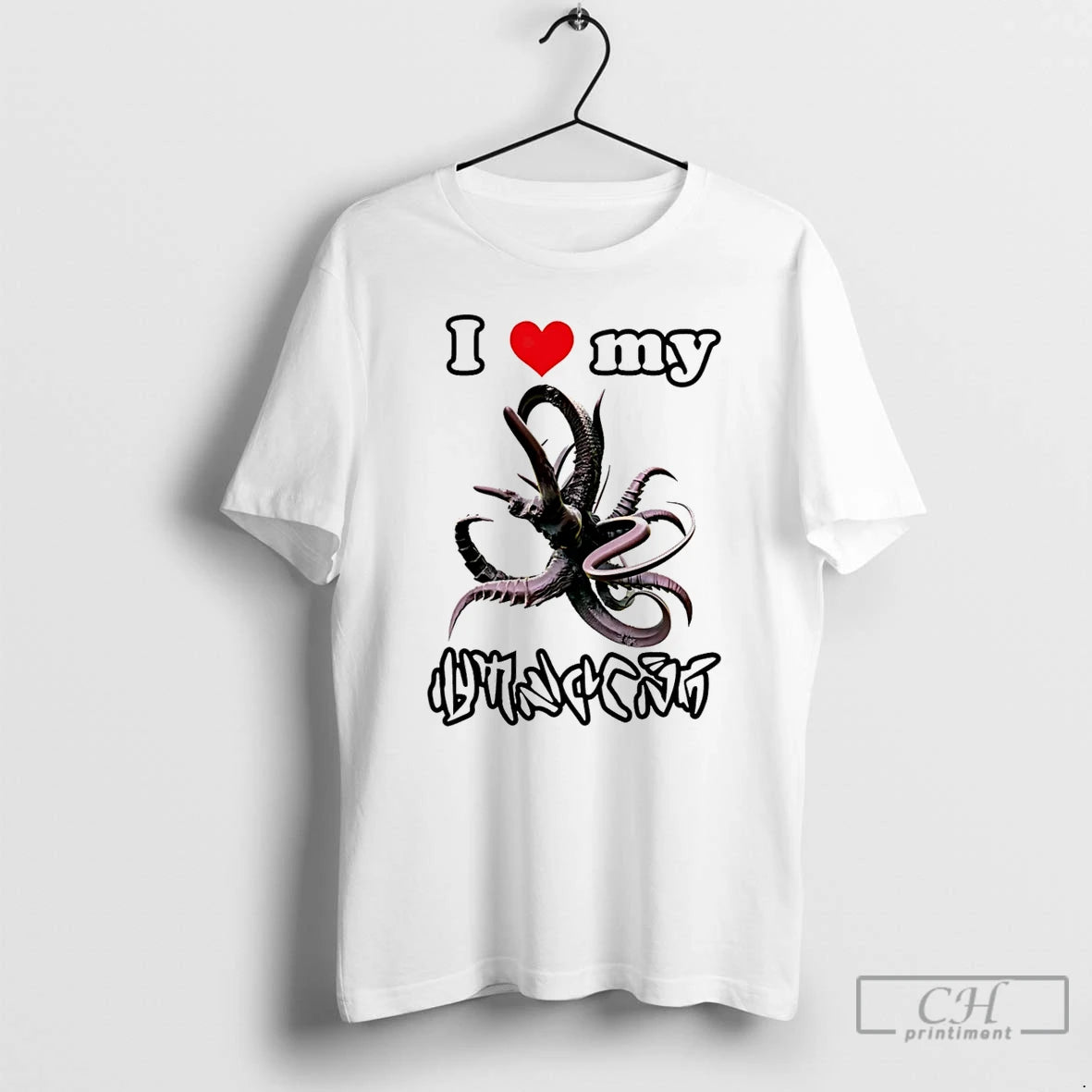 Premium I Love My Alien Shirt Hoodie Sweatshirt | PurePodTees.com