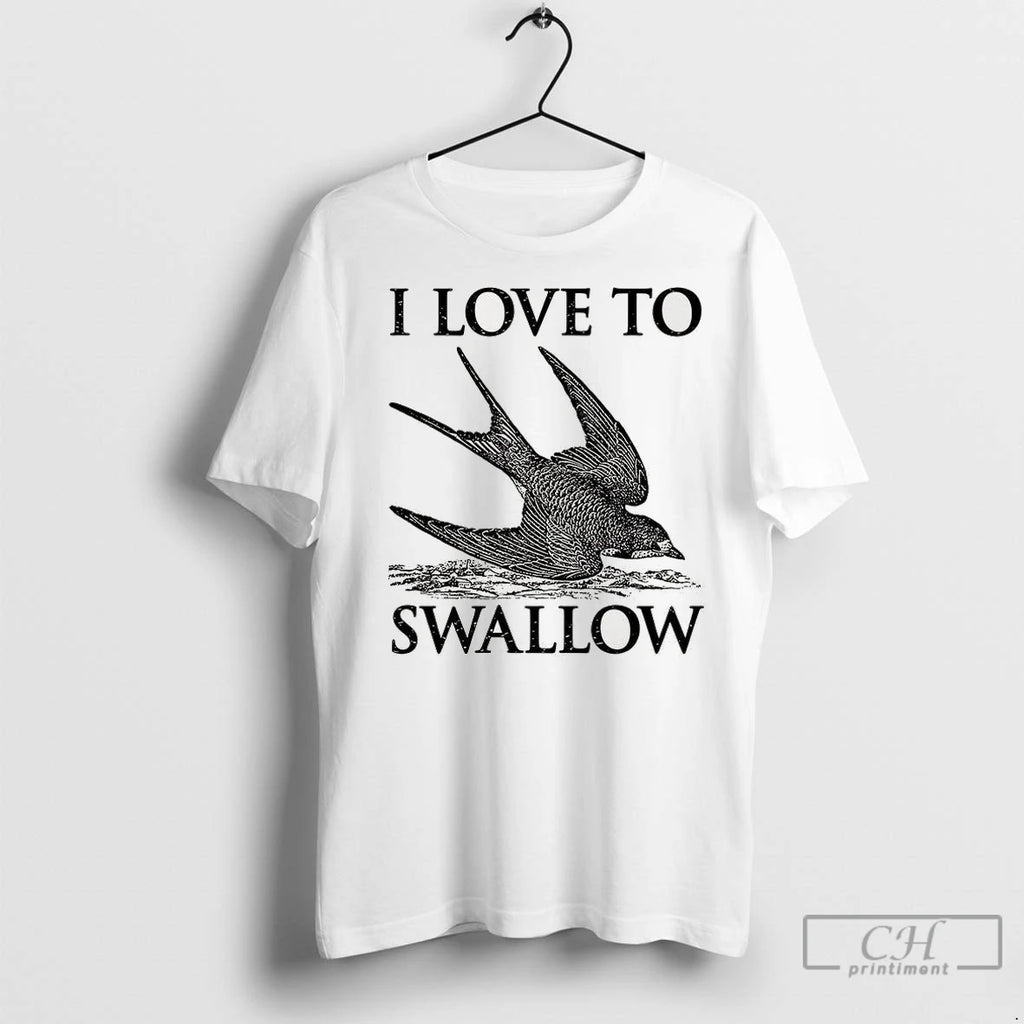 Premium I Love To Swallow Fly Shirt Hoodie Sweatshirt | PurePodTees.com