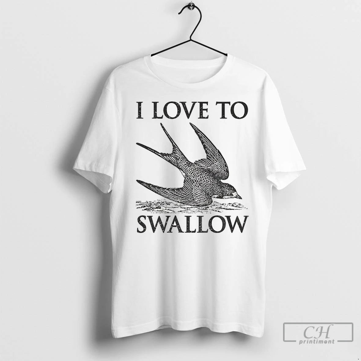 Premium I Love To Swallow Vintage Shirt Hoodie Sweatshirt | PurePodTees.com