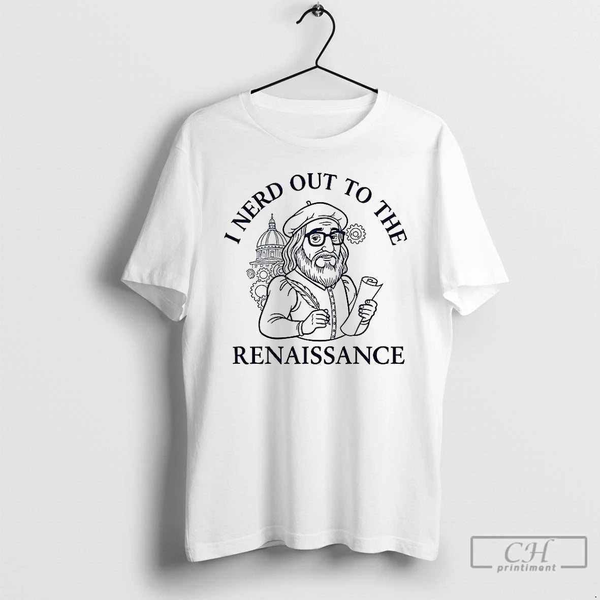 Premium I Nerd Out To The Renaissance History Buff T Shirts Hoodie Sweatshirt | PurePodTees.com