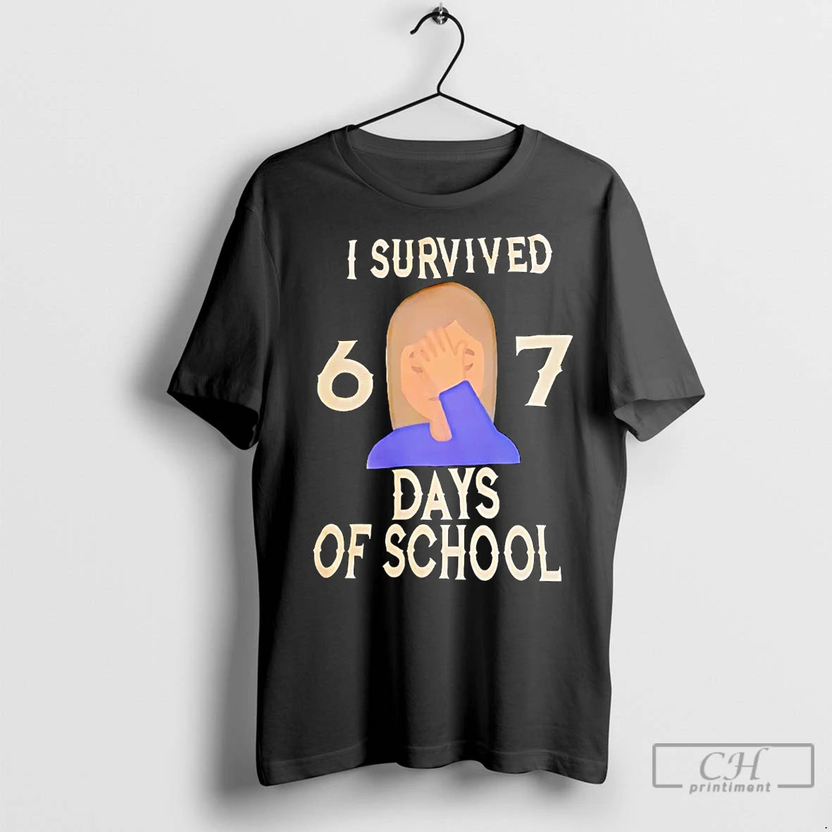 Premium I Survived 6 7 Days Of School Shirt Hoodie Sweatshirt | PurePodTees.com
