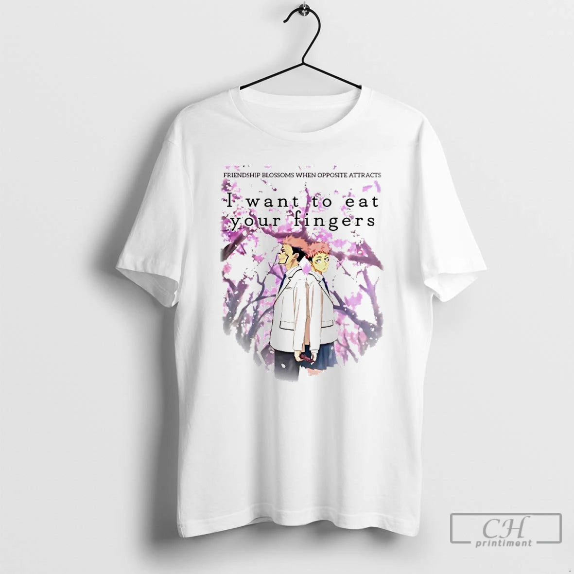 Premium Iwteyf Jjk Jujutsu Kaisen I Want To Eat Your Fingers Anime T Shirts Hoodie Sweatshirt | PurePodTees.com