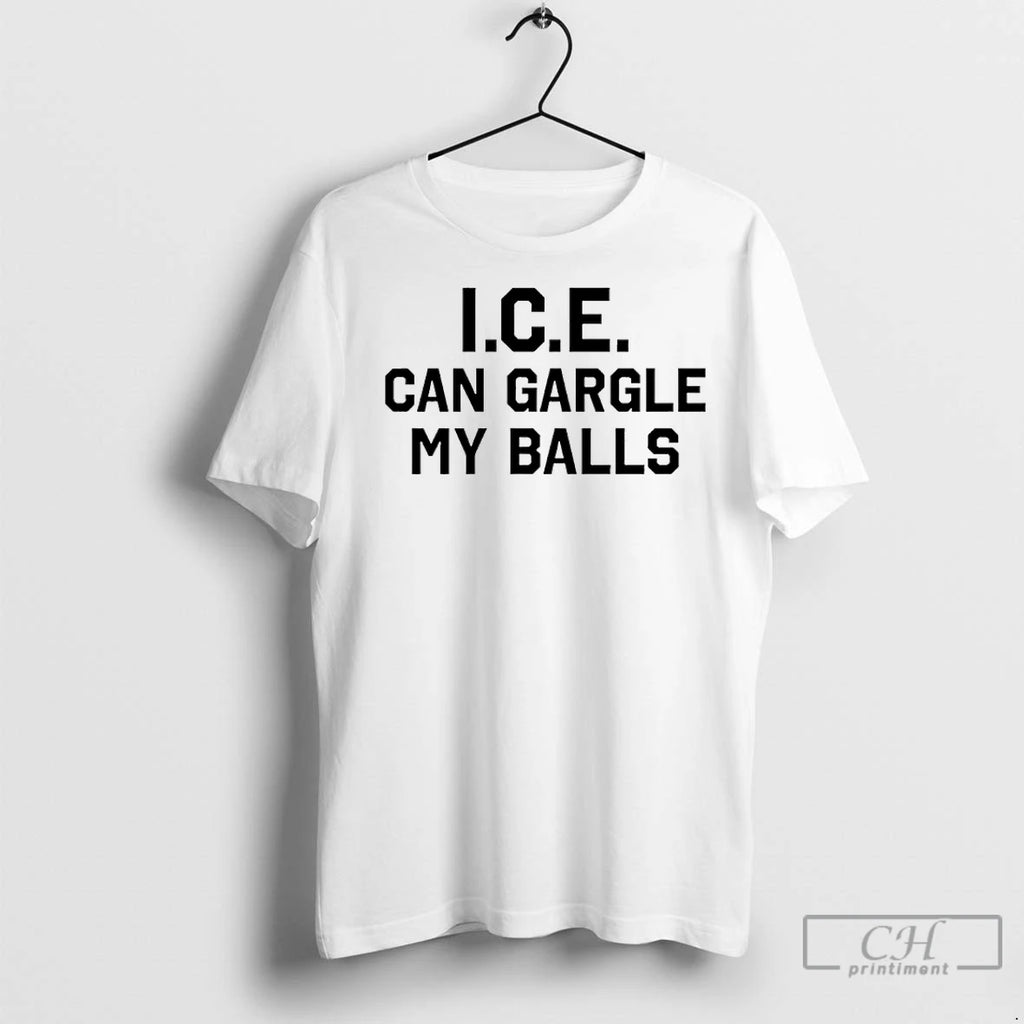 Premium Ice Can Gargle My Balls Shirt Hoodie Sweatshirt | PurePodTees.com