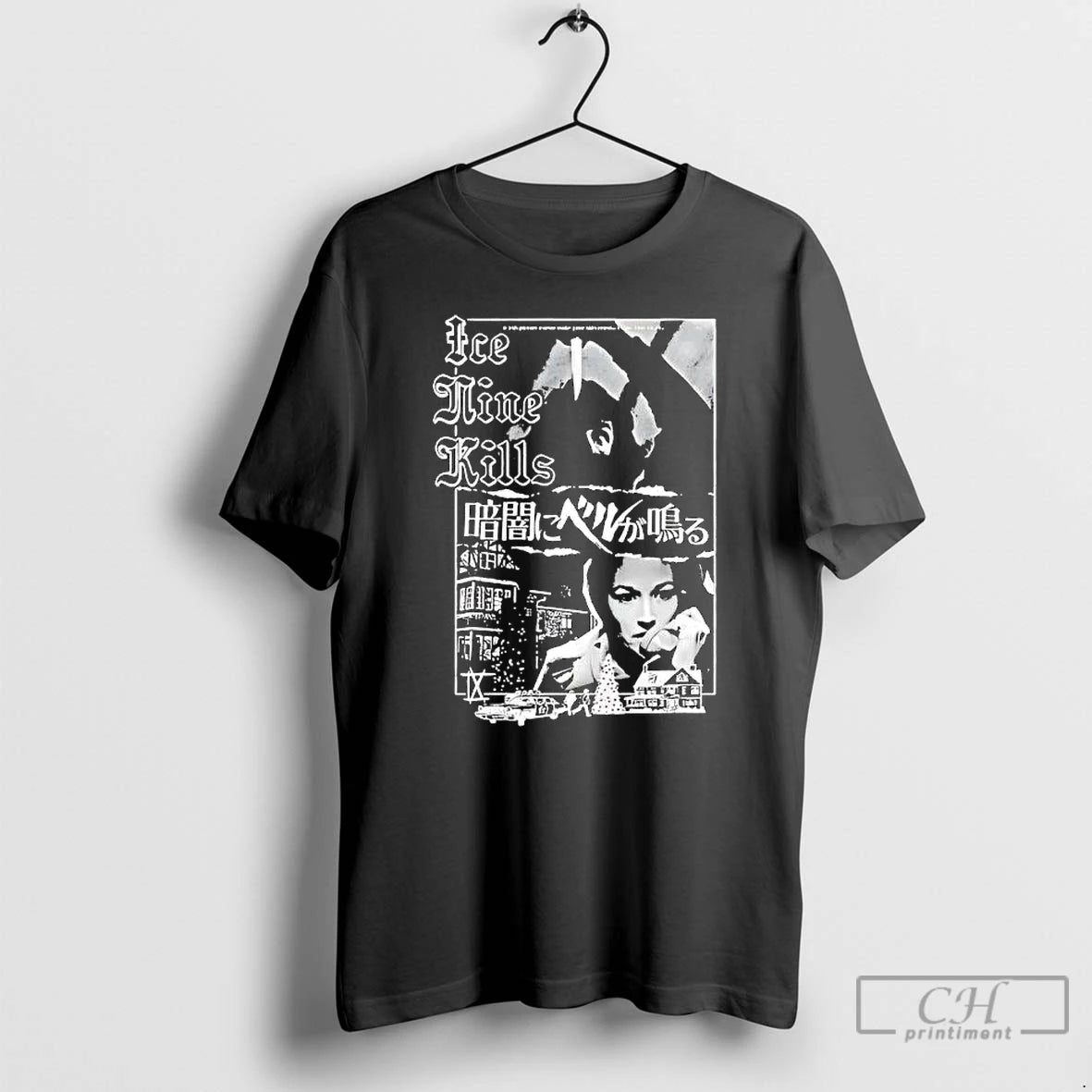Premium Ice Nine Kills Metal Christmas The Silver Scream T Shirts Hoodie Sweatshirt | PurePodTees.com