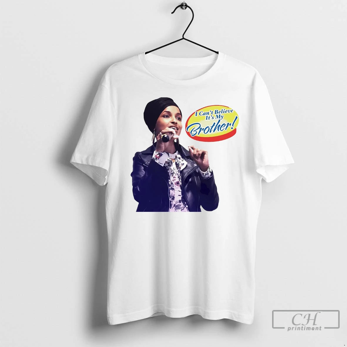 Premium Ilhan Omar I Cant Believe Its My Brother Shirt Hoodie Sweatshirt | PurePodTees.com