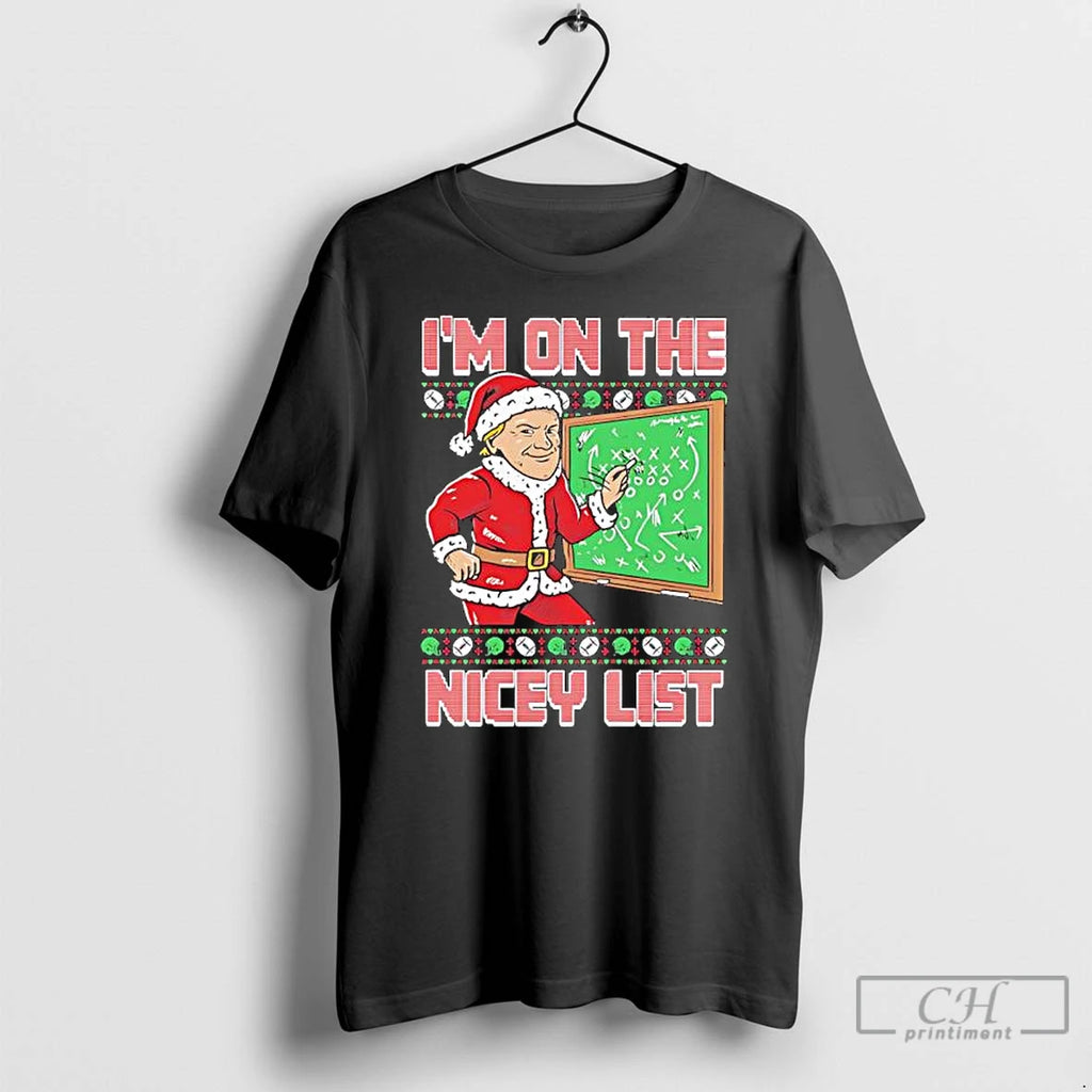 Premium Im On The Nicey List Ugly Christmas T Shirts Hoodie Sweatshirt | PurePodTees.com
