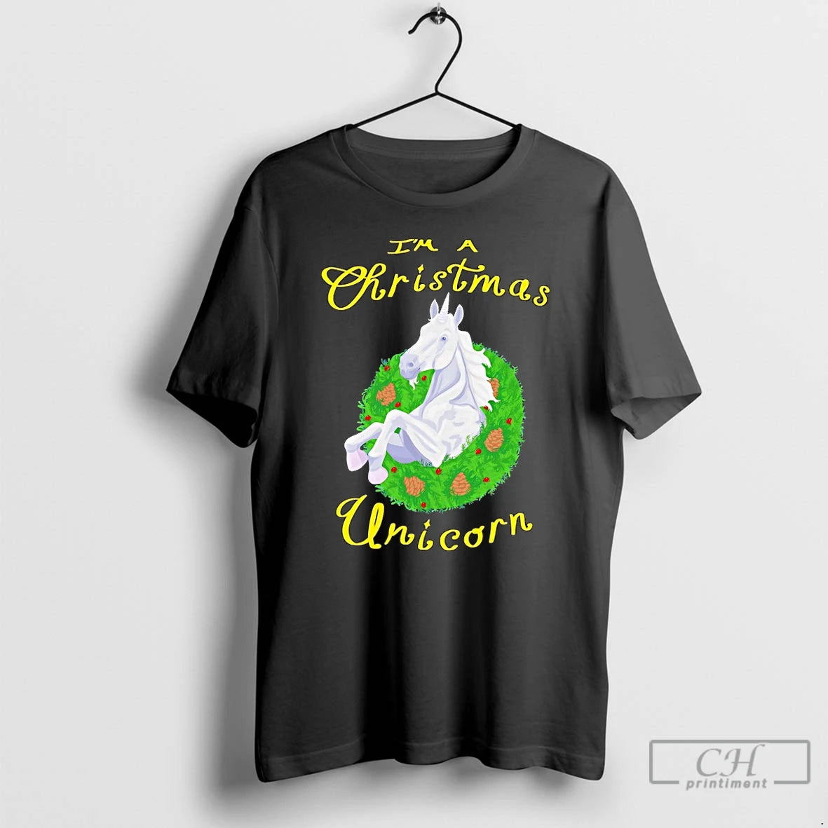Premium Im A Christmas Unicorn T Shirts Hoodie Sweatshirt | PurePodTees.com