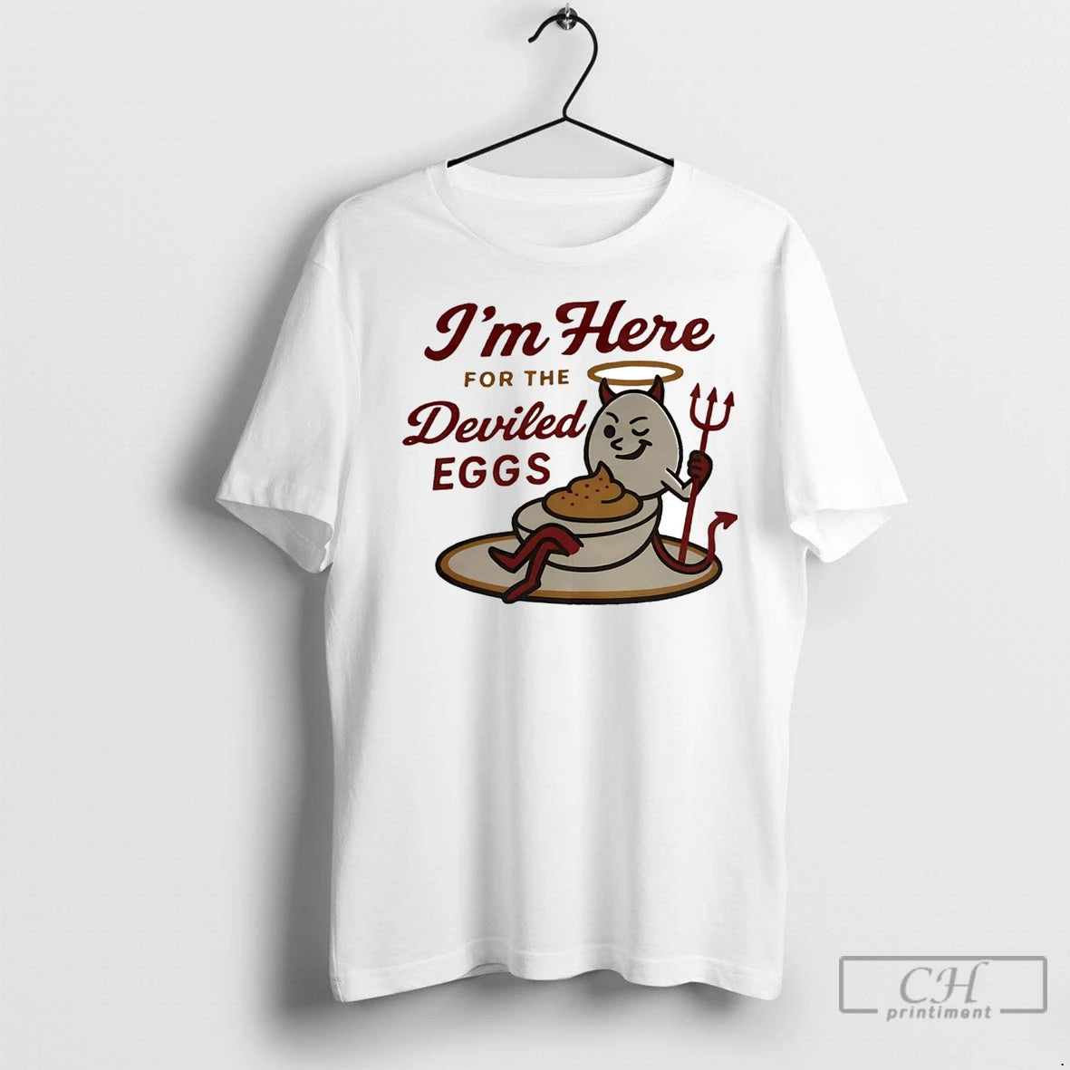 Premium Im Here For The Deviled Eggs Shirt Hoodie Sweatshirt | PurePodTees.com