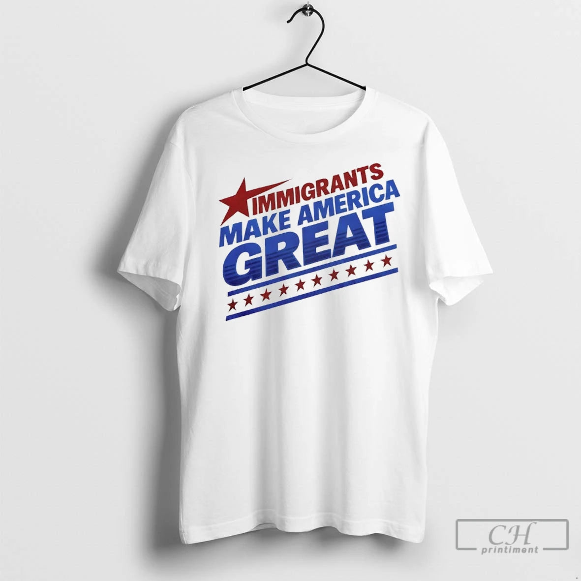 Premium Immigrants Make American Great Shirt Hoodie Sweatshirt | PurePodTees.com
