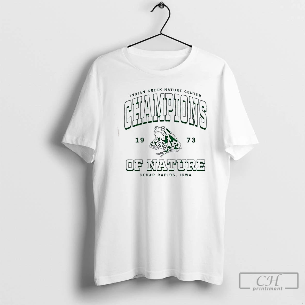 Premium Indian Creek Nature Center Champions Of Nature Cedar Rapids Iowa T Shirts Hoodie Sweatshirt | PurePodTees.com