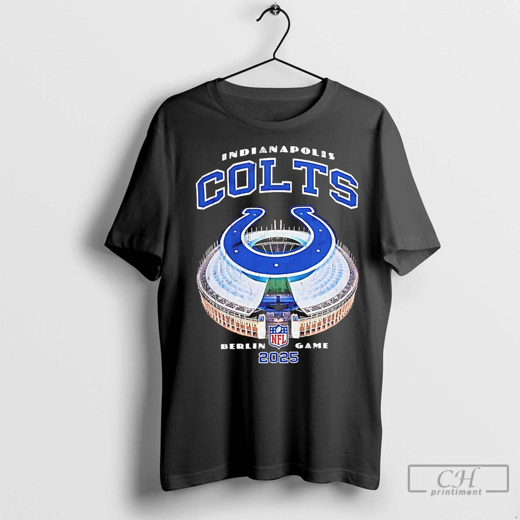 Premium Indianapolis Colts Stadium Berlin Game 2025 Shirt Hoodie Sweatshirt | PurePodTees.com