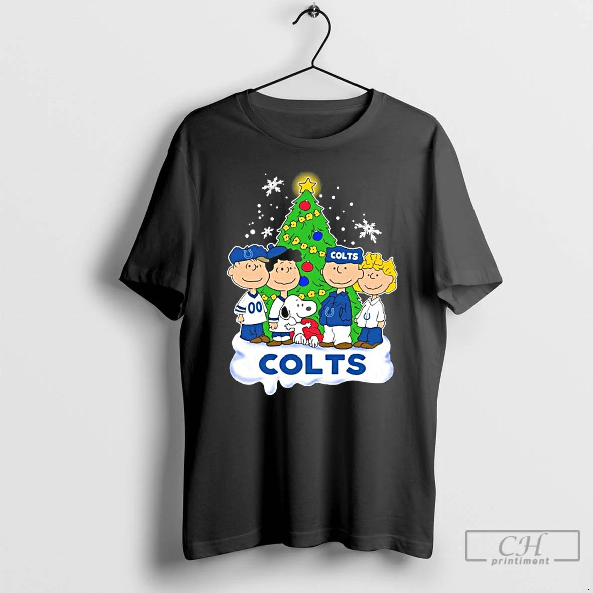 Premium Indianapolis Colts X The Peanuts Christmas 2025 Shirt Hoodie Sweatshirt | PurePodTees.com