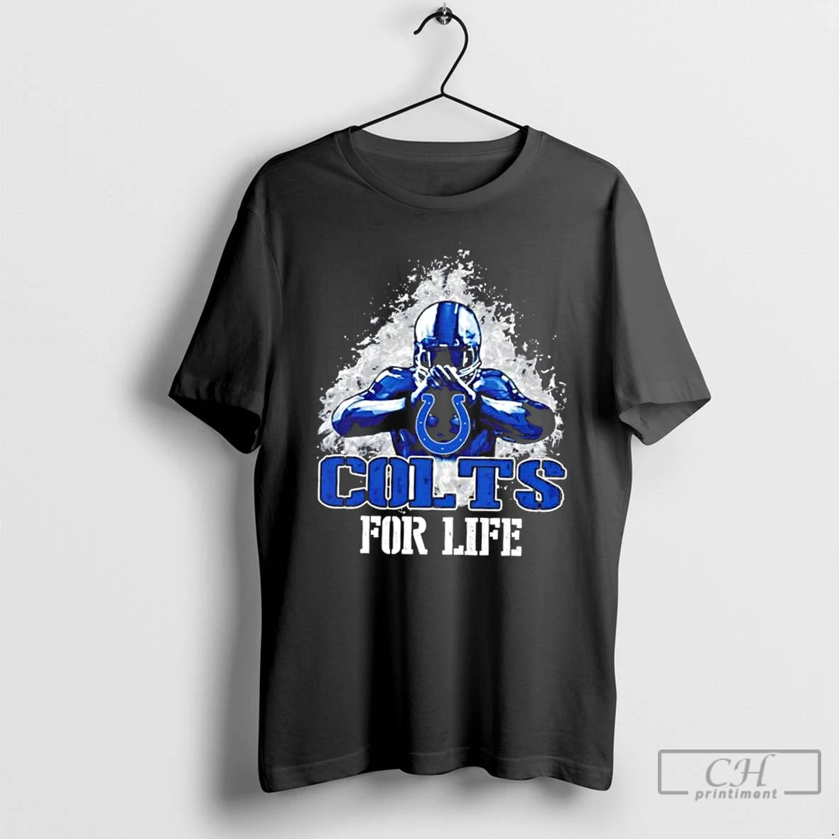 Premium Indianapolis Colts Football For Life T Shirts Hoodie Sweatshirt | PurePodTees.com