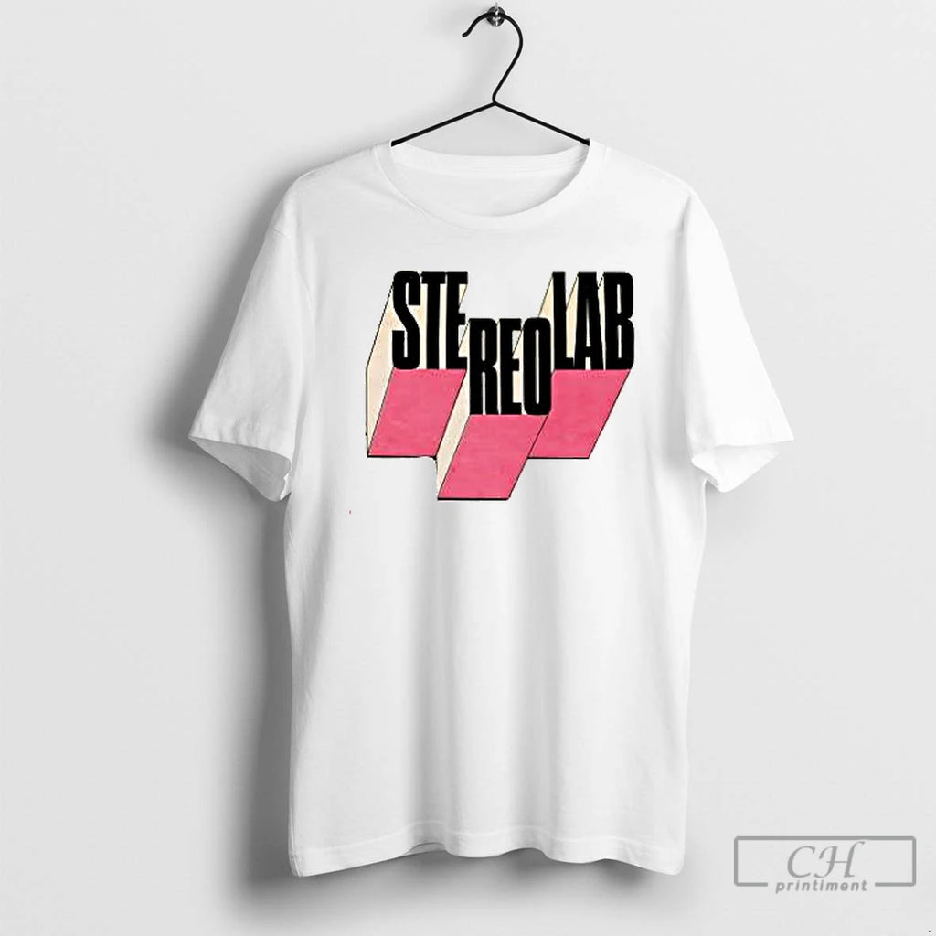 Premium Instant Holograms On Metal Film Stereolab Logo T Shirts Hoodie Sweatshirt | PurePodTees.com