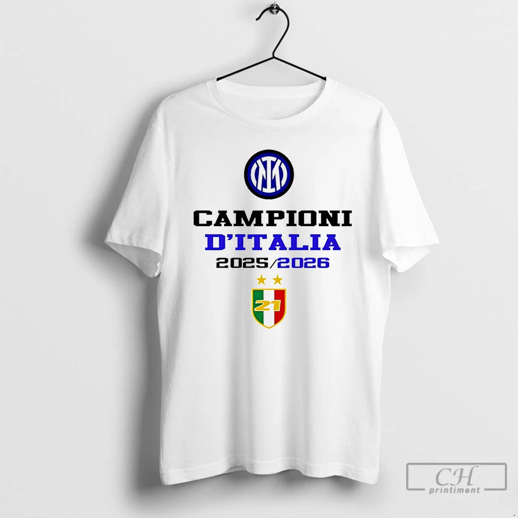 Premium Inter Milan Campioni Ditalia 2025 26 Serie A 21