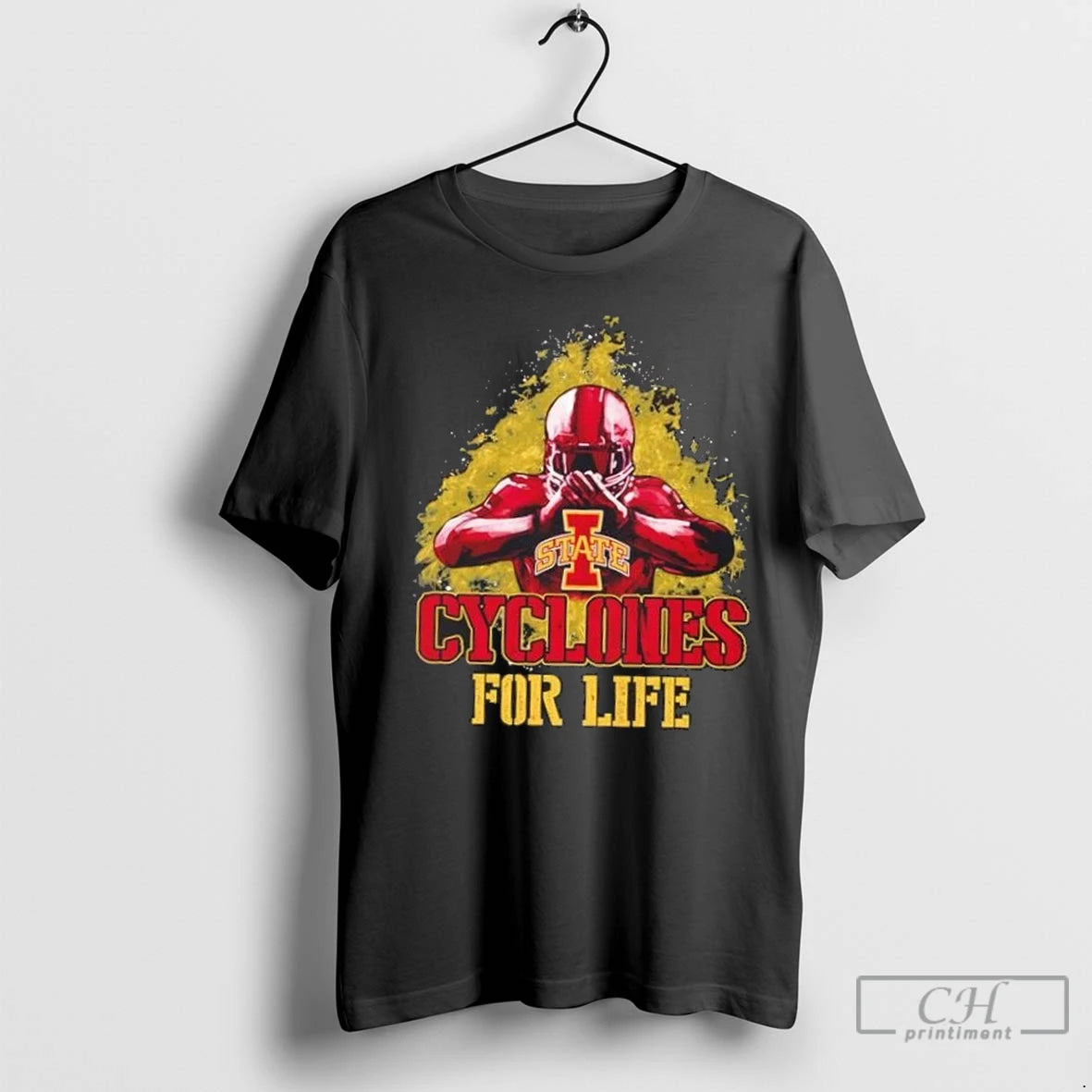 Premium Iowa State Cyclones Football For Life Shirt Hoodie Sweatshirt | PurePodTees.com