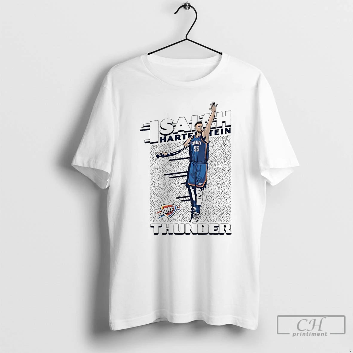 Premium Isaiah Hartenstein Oklahoma City Thunder Player Graphic T Shirts Hoodie Sweatshirt | PurePodTees.com