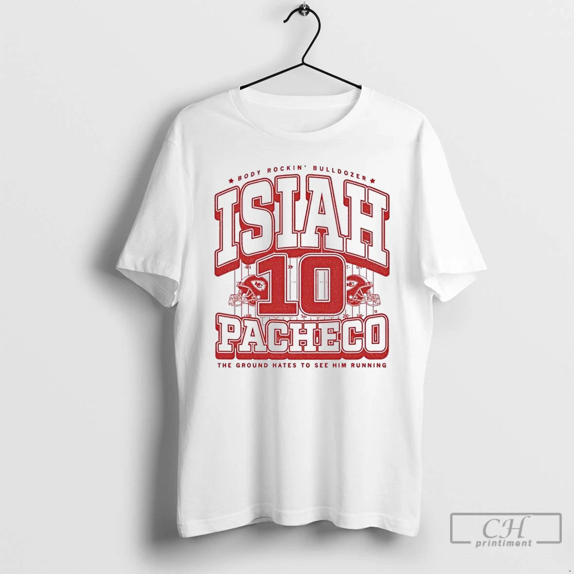 Premium Isiah Pacheco Max Collegiate T Shirts Hoodie Sweatshirt | PurePodTees.com
