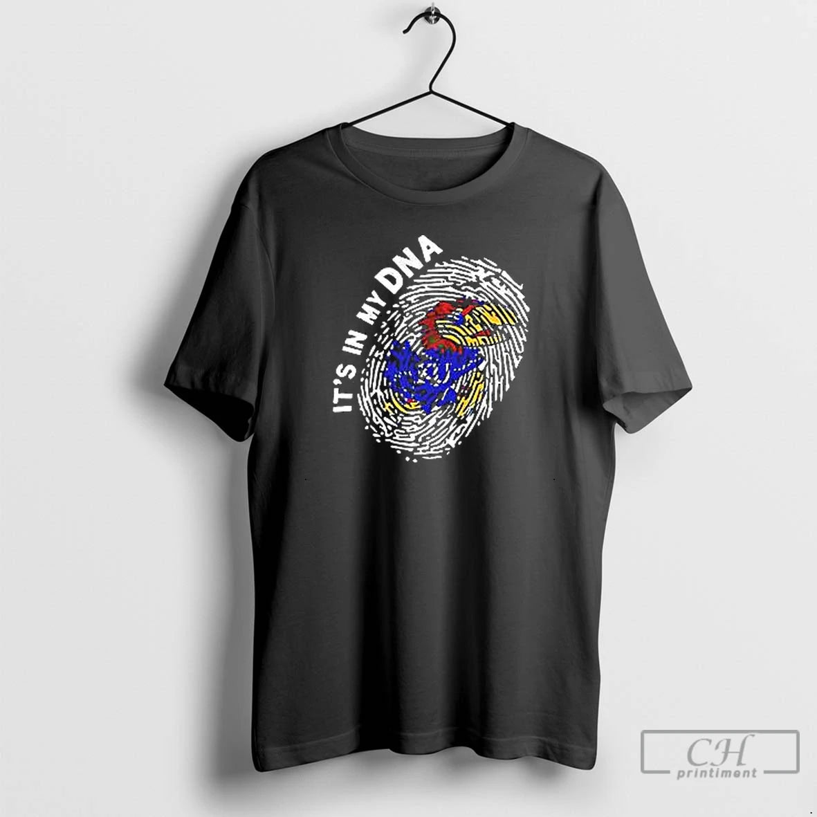 Premium Its In My Dna Kansas Jayhawks T Shirts Hoodie Sweatshirt | PurePodTees.com