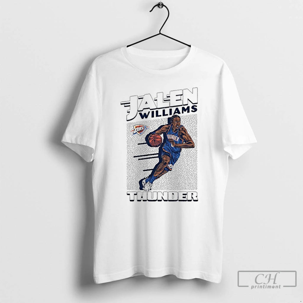 Premium Jalen Williams Oklahoma City Thunder Player Graphic T Shirts Hoodie Sweatshirt | PurePodTees.com