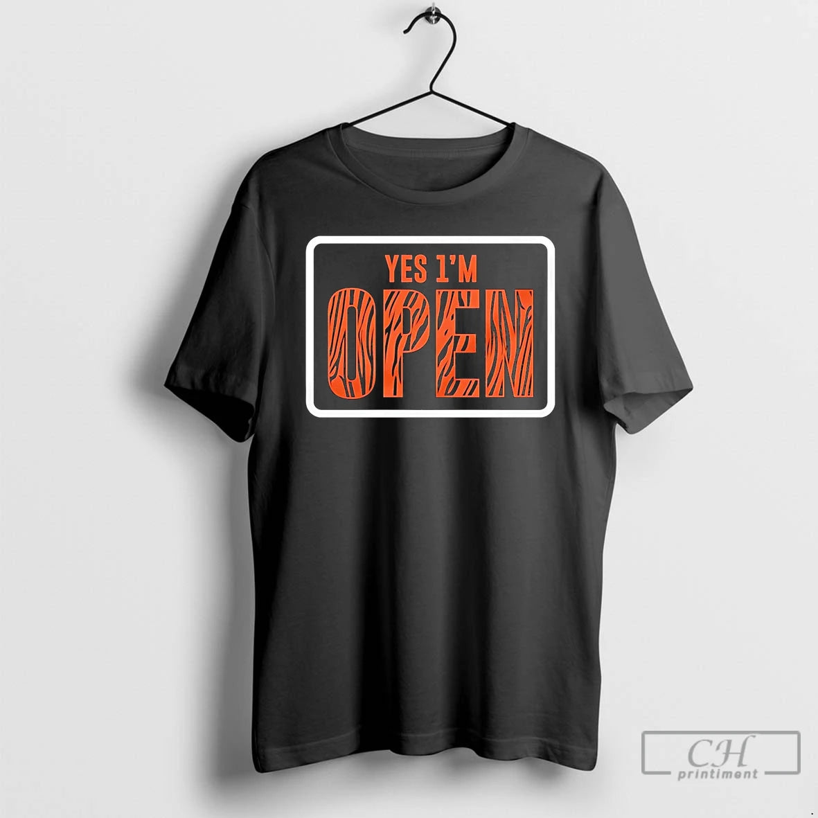 Premium Jamarr Chase Yes Im Open T Shirts Hoodie Sweatshirt | PurePodTees.com