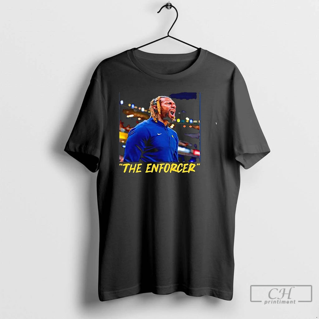 Premium James Johnson The Enforcer T Shirts Hoodie Sweatshirt | PurePodTees.com