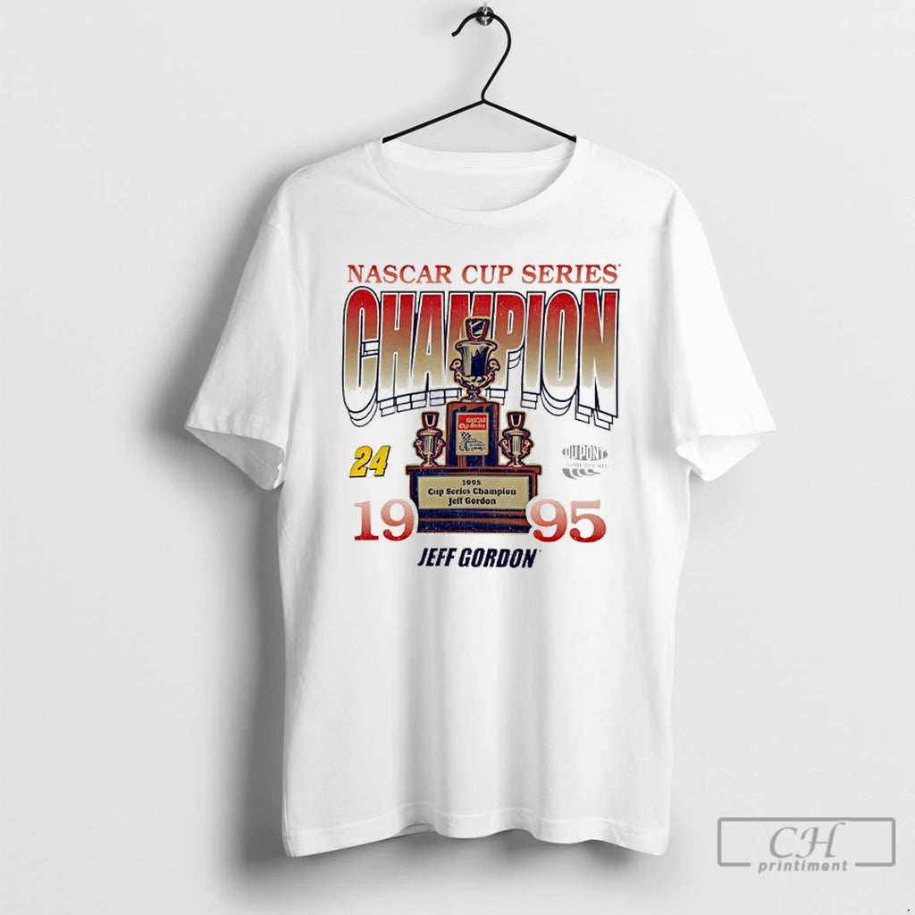Premium Jeff Gordon 1995 Nascar Cup Series Champion Race Day Foundation T Shirts Hoodie Sweatshirt | PurePodTees.com
