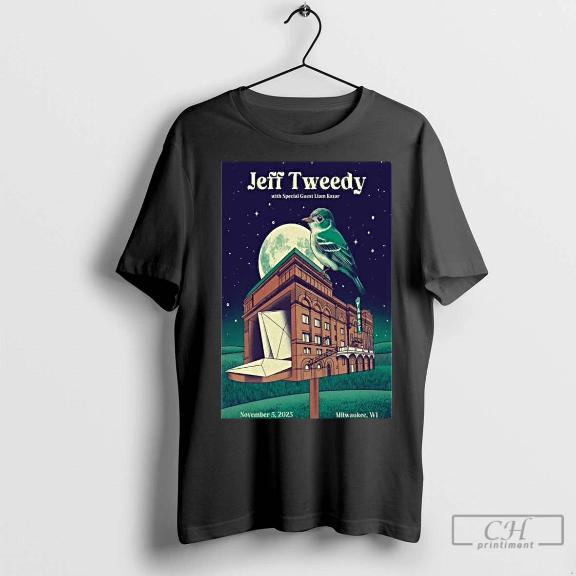 Premium Jeff Tweedy Milwaukee Wi November 5 2025 Long Sleve Shirt Hoodie Sweatshirt | PurePodTees.com