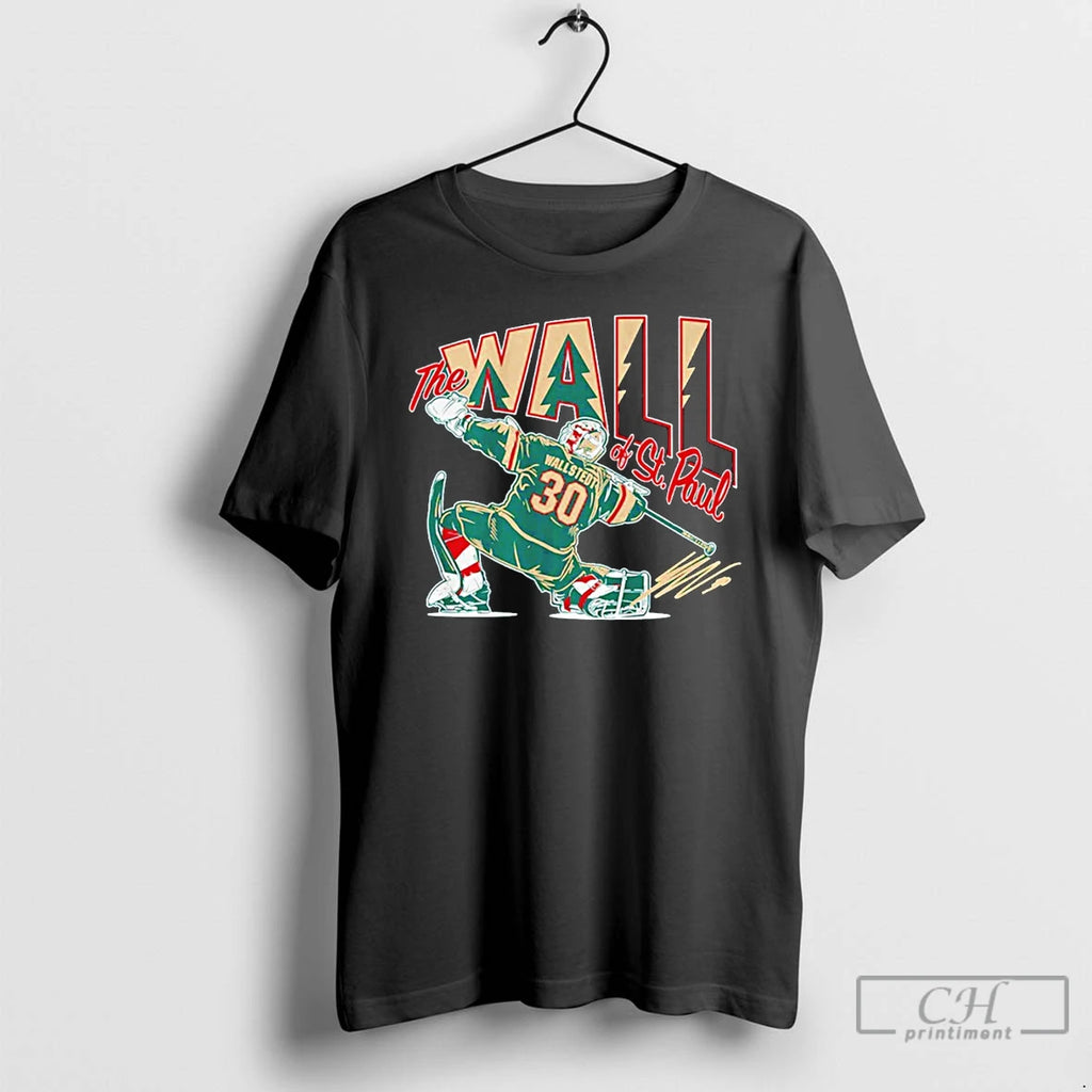Premium Jesper Wallstedt Minnesota Wild Hockey The Wall Of St Paul Remix T Shirts Sweater