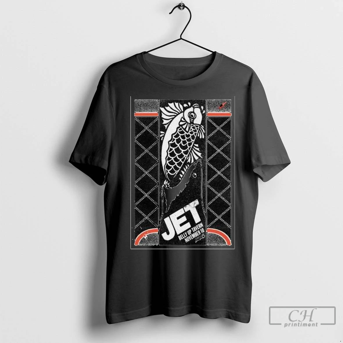 Premium Jet The Band November 10 2025 Belly Up Tavern Circle Black Shirt Hoodie Sweatshirt | PurePodTees.com