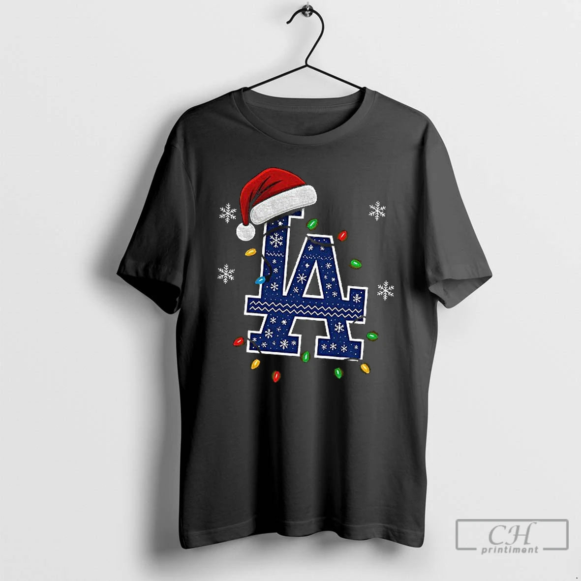 Premium Jeupeor4 Christmas Light Blub La Dodgers Baseball Champs T Shirts Hoodie Sweatshirt | PurePodTees.com