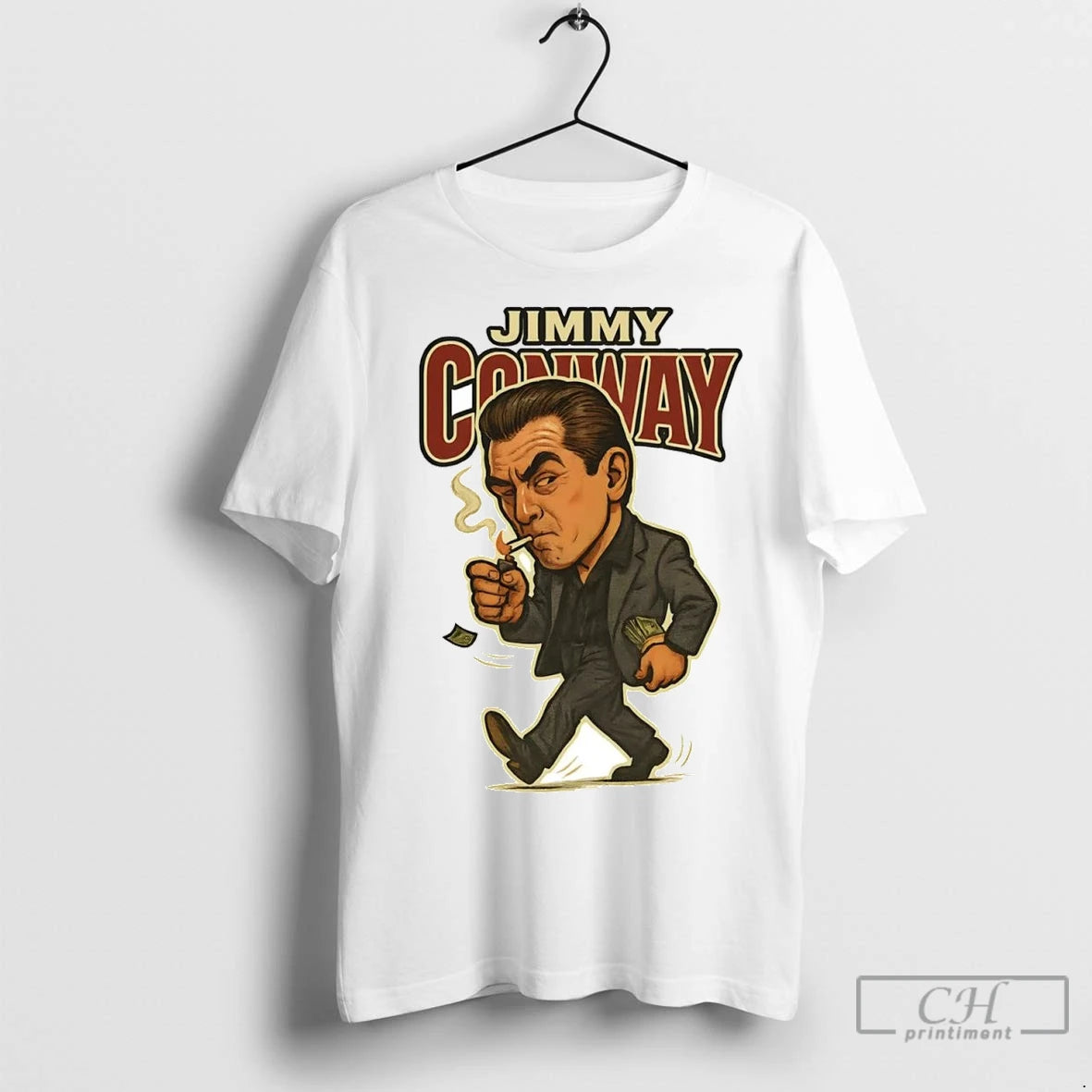Premium Jimmy Conway Goodfellas Caricature Shirt Hoodie Sweatshirt | PurePodTees.com