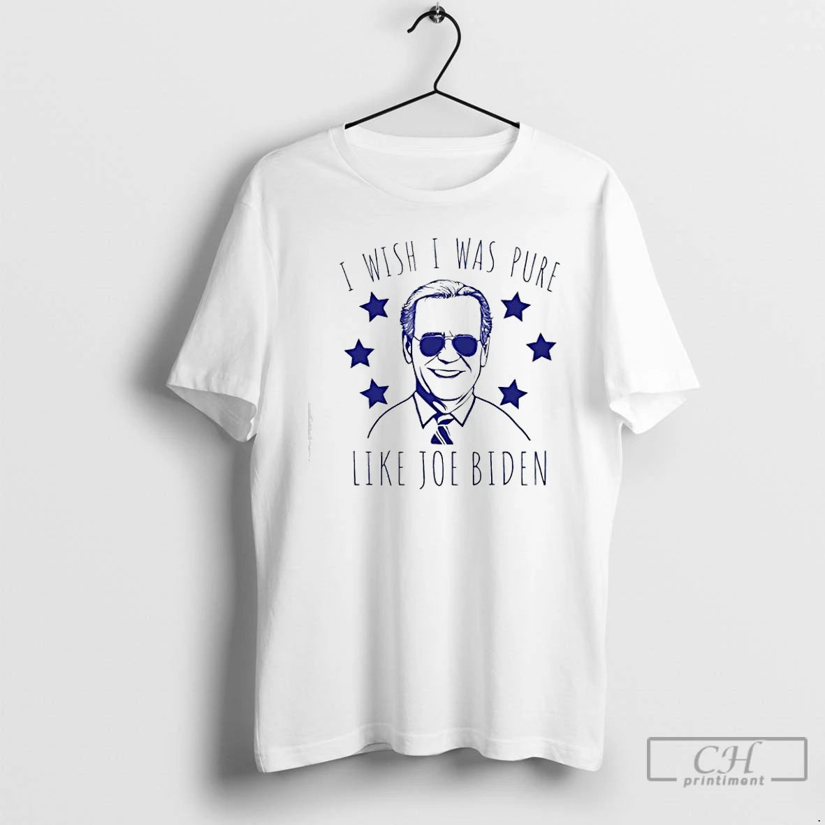 Premium Joe Biden I Wish I Was Pure Like Joe Biden T Shirts Hoodie Sweatshirt | PurePodTees.com