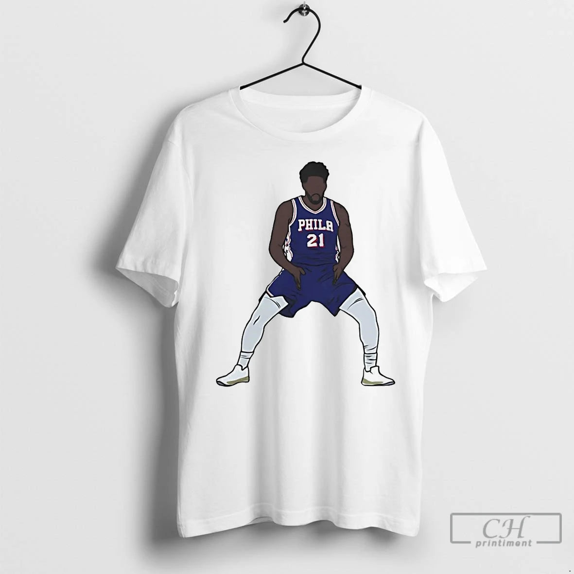 Premium Joel Embiid Thrust Celebration Shirt Hoodie Sweatshirt | PurePodTees.com
