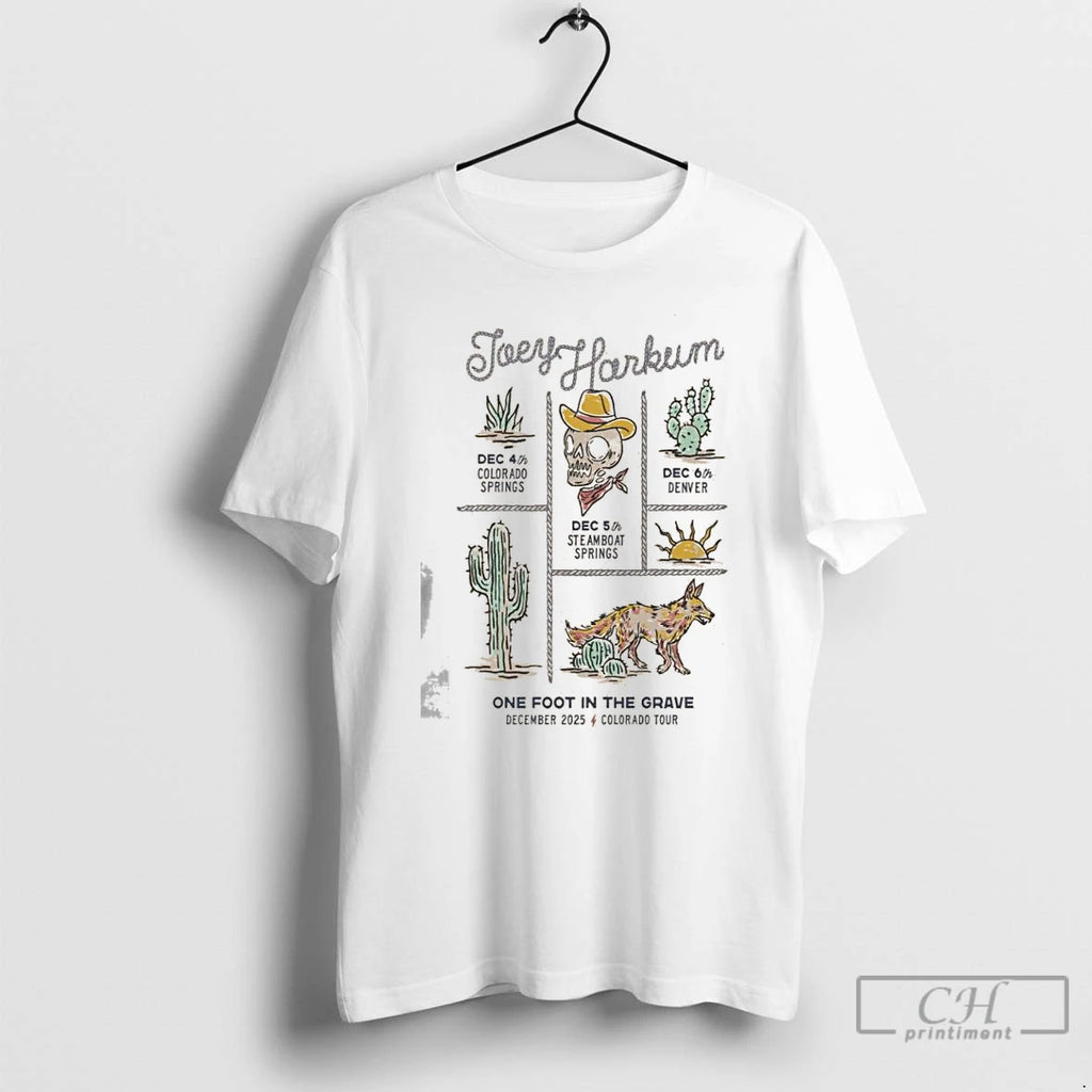 Premium Joey Harkum Colorado Tour On Dec 4 6 2025 T Shirts Hoodie Sweatshirt | PurePodTees.com