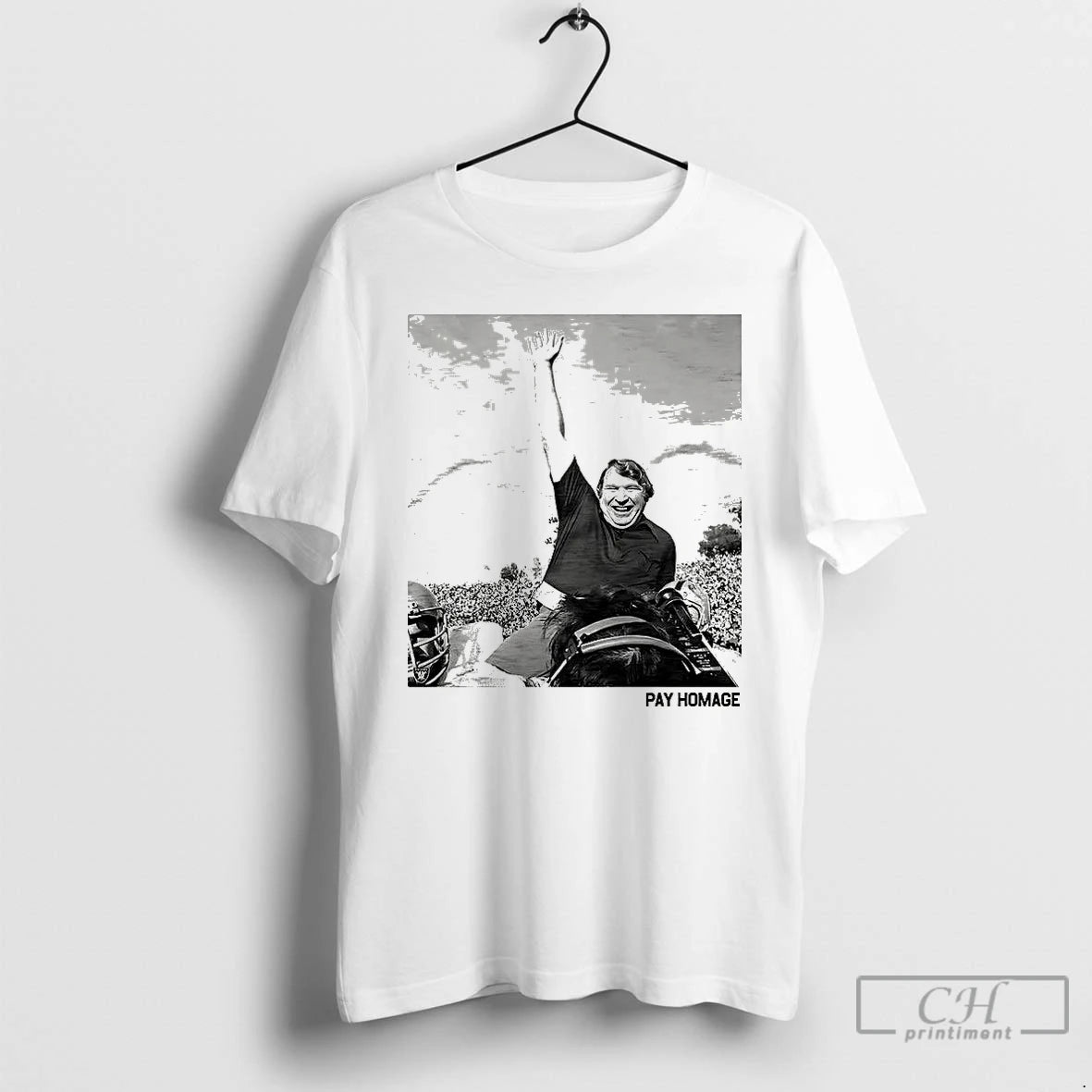 Premium John Madden Pay Homage Image Shirt Hoodie Sweatshirt | PurePodTees.com