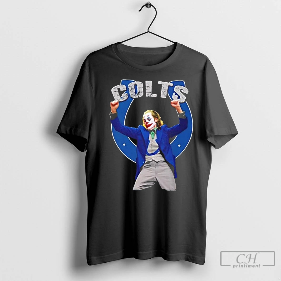 Premium Joker Dancing Indianapolis Colts Football Shirt Hoodie Sweatshirt | PurePodTees.com