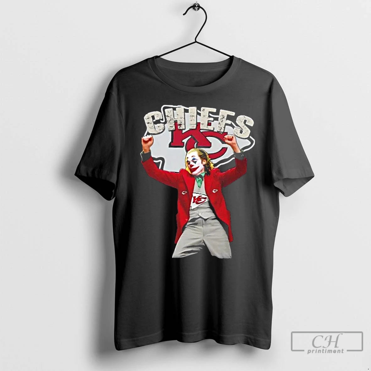 Premium Joker Dancing Kansas City Chiefs Football Shirt Hoodie Sweatshirt | PurePodTees.com