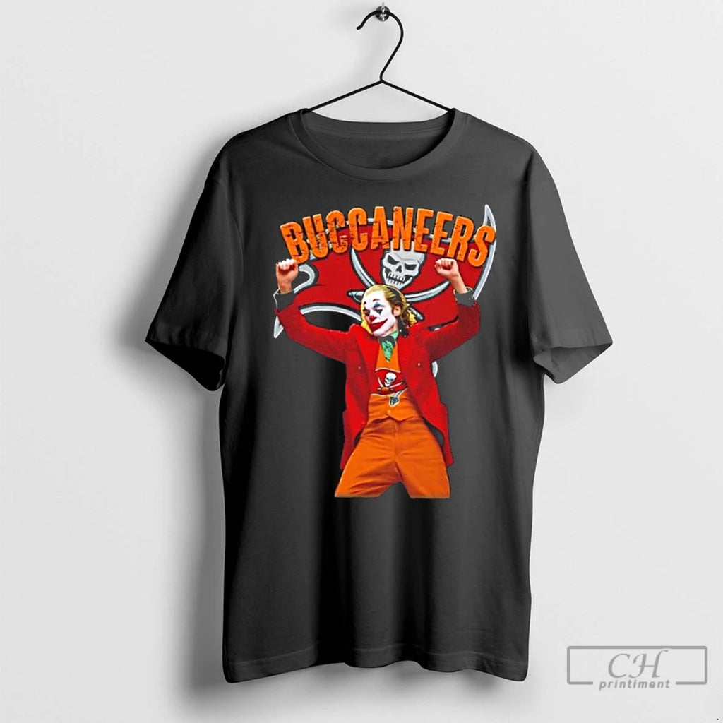 Premium Joker Dancing Tampa Bay Buccaneers Football Shirt Hoodie Sweatshirt | PurePodTees.com