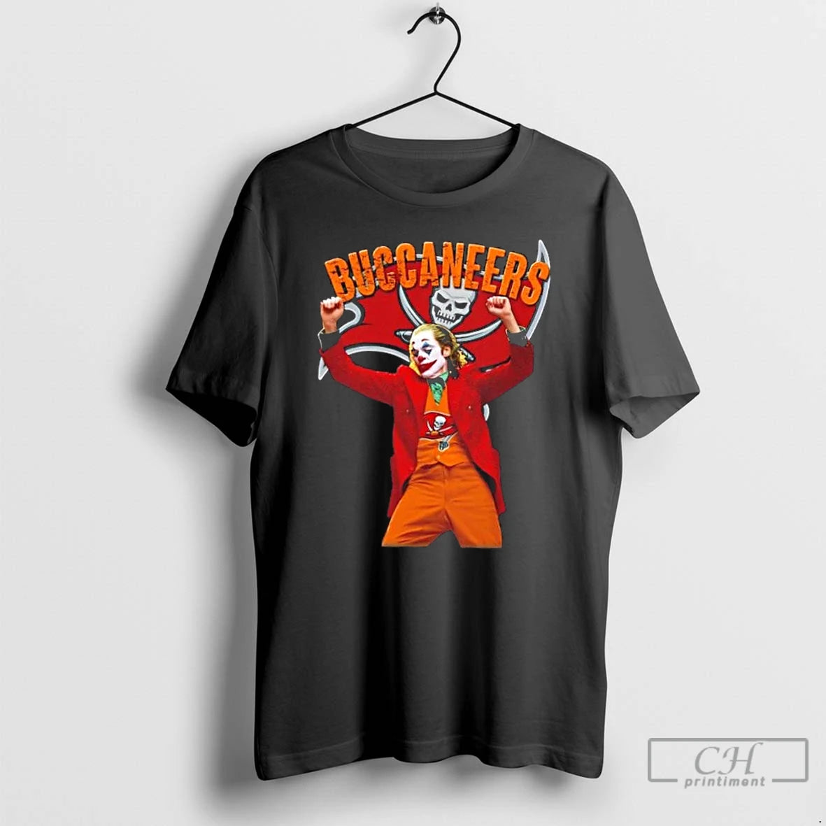 Premium Joker Dancing Tampa Bay Buccaneers Football T Shirts Hoodie Sweatshirt | PurePodTees.com
